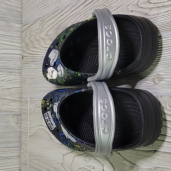 CROCS Kids Shoes in Black with Colorful Accents - Picture 5 of 10